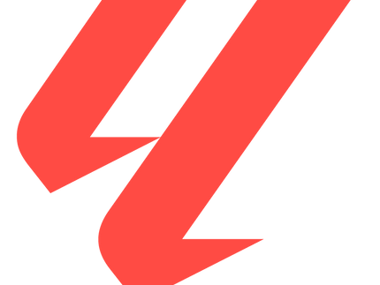 Logo stilizzato z vibrante rosso della collezione laliga per uso sportivo e brand identity