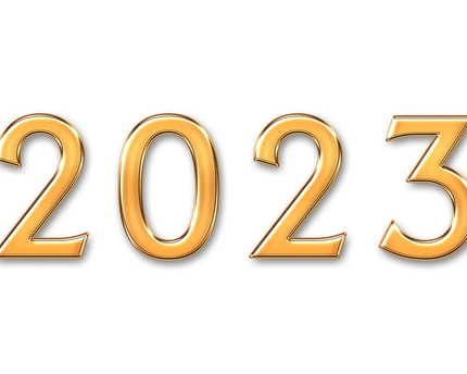 Numeri tridimensionali dorati metallici 2023 con ombreggiatura per la collezione maglie calcio di club 2023 24
