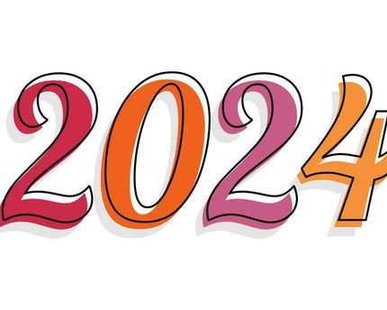 Numeri 2024 in carattere stilizzato e lucido con sfumatura vibrante nella collezione maglie calcio di club 2024 25