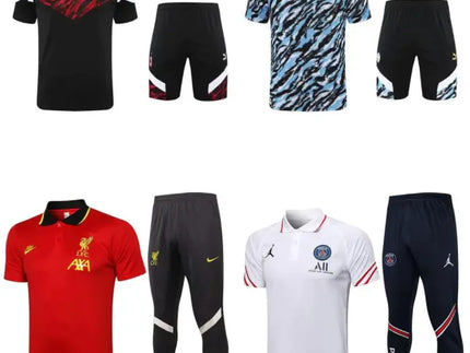 Polo da allenamento rosso liverpool fc con dettagli gialli e logo nike nella collezione polo