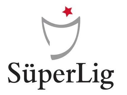 Logo stilizzato di tazza grigia con una stella rossa sopra e testo süperlig in una collezione chiamata süper lîg