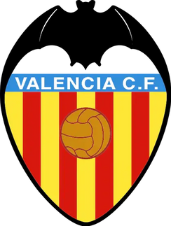 Maglia da calcio valencia c.f. ufficiale in bianco con dettagli arancioni per uso sportivo