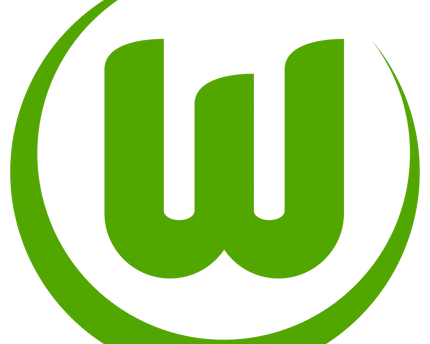 Logo verde circolare con w stilizzata al centro dalla collezione wolfsburg