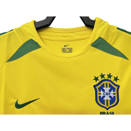 MAGLIA RETRO BRASILE HOME 2002/03