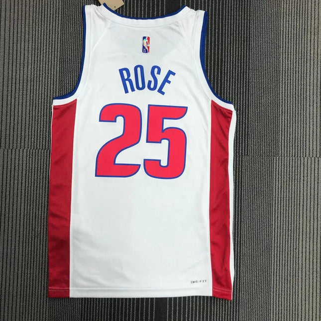 Maglia NBA Detroit Pistons City Edition Bianca 2021/22