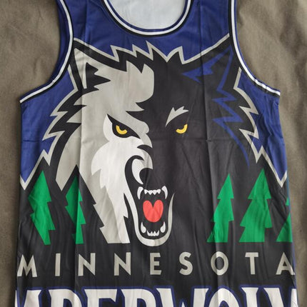 Maglia NBA Retro Timberwolves Mitchell And Ness
