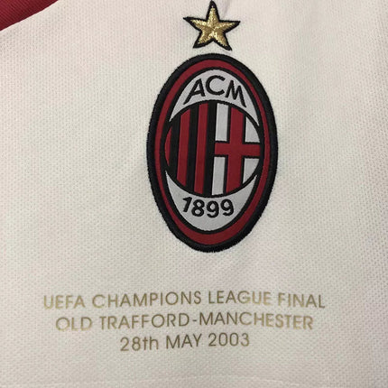 Maglia Milan Retro Trasferta Finale UCL 2002/03