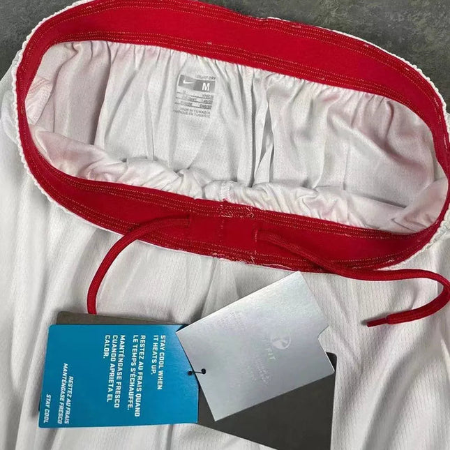 Pantaloncini Retro Manchester United Bianchi 2007/08