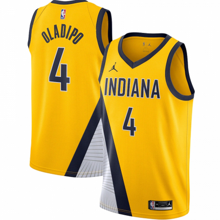 Maglia NBA Indiana Pacers City Edition Gialla 2020/21