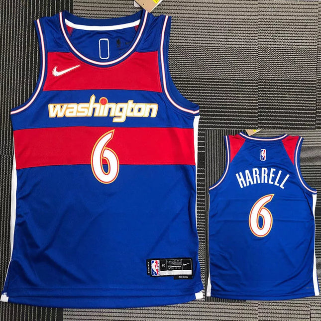 Maglia NBA Washington Wizards City Edition Blu 2021/22