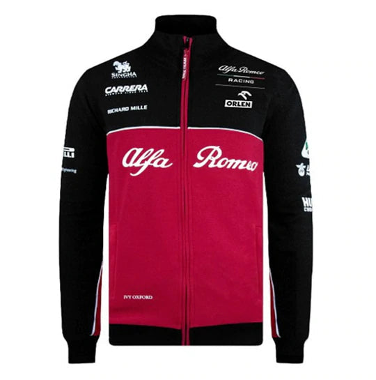 Giacca a Zip FORMULA 1 Alfa Romeo Rossa e Nera 2021/22