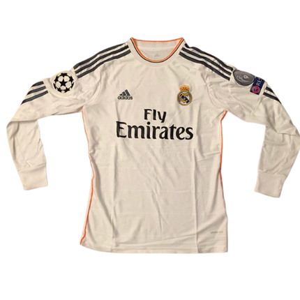 MAGLIA RETRO A MANICHE LUNGHE REAL MADRID HOME 2013/14