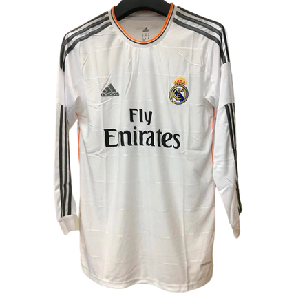 MAGLIA RETRO A MANICHE LUNGHE REAL MADRID HOME 2013/14