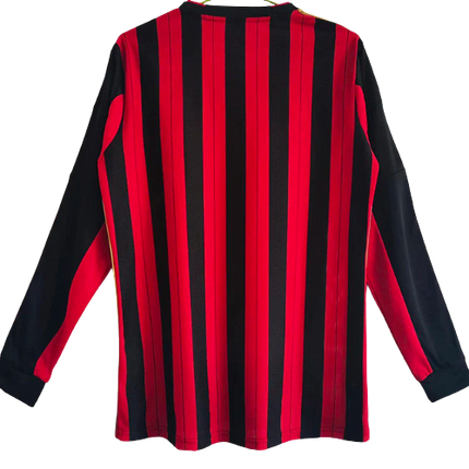 MAGLIA A MANICHE LUNGHE RETRO MILAN HOME 2013/14