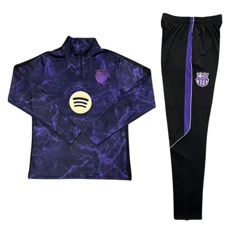 KIT TUTA BARCELONA BAMBINO VIOLA 2026/27