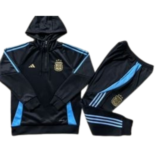 KIT GIACCA NERA + TUTA ARGENTINA 2024/25