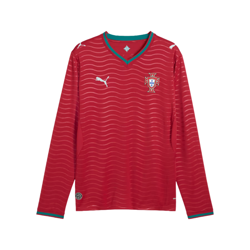 MAGLIA MANICHE LUNGHE HOME PORTOGALLO 2026/27