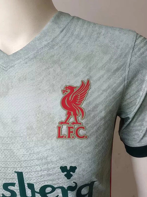 Maglia Liverpool Allenamento Grigia 2022/23