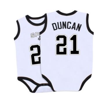 Body Bimbo NBA Bianco San Antonio Spurs