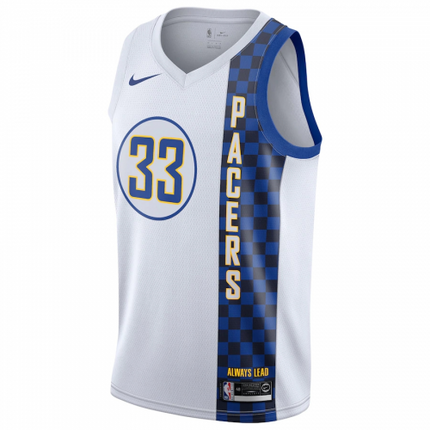 Maglia NBA Retro Indiana Pacers City Edition Bianca 2019/20