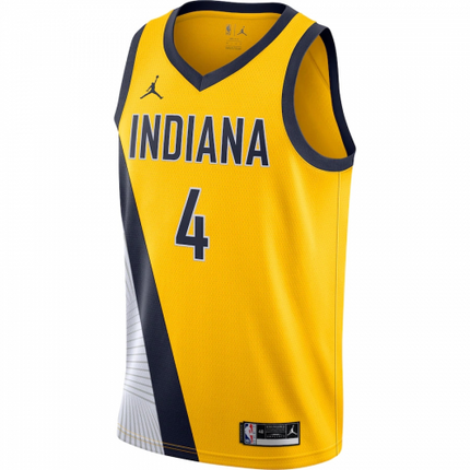 Maglia NBA Indiana Pacers City Edition Gialla 2020/21