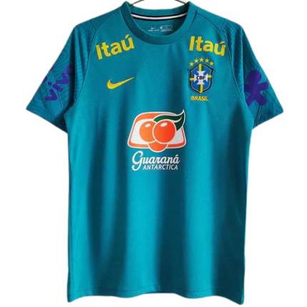 MAGLIA RETRO ALLENAMENTO BLU BRASILE 2020/21