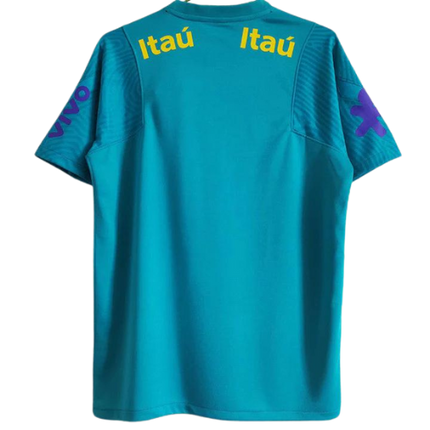 MAGLIA RETRO ALLENAMENTO BLU BRASILE 2020/21