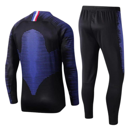 KIT GIACCA VIOLA A ZIP + TUTA PSG 2021/22