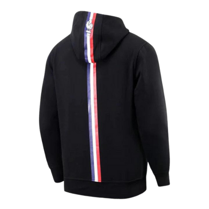 FELPA CON CAPPUCCIO FRANCIA NERO 2021/22