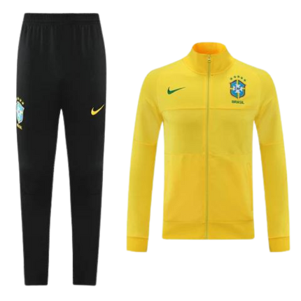 KIT GIACCA A ZIP + TUTA BRASILE 2021/22