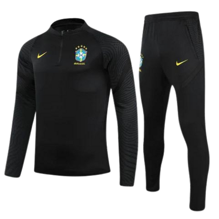 KIT GIACCA A ZIP + TUTA BRASILE 2021/22