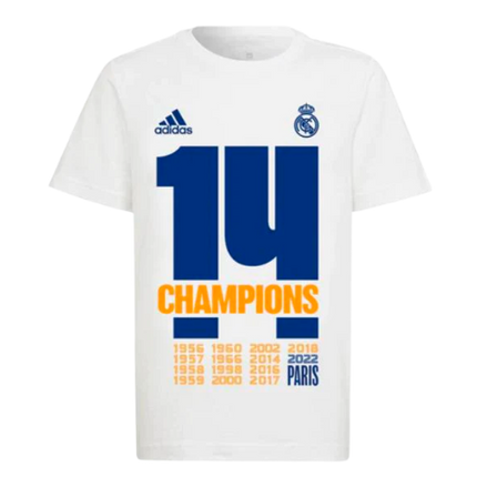 MAGLIA REAL MADRID SPECIAL EDITION 14 VOLTE CAMPIONE CHAMPIONS LEAGUE 2021/22
