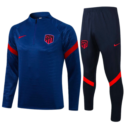 KIT GIACCA + TUTA BLU ATLETICO MADRID 2021/22