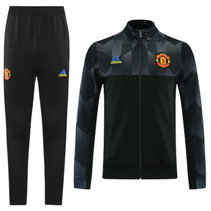KIT GIACCA A ZIP + TUTA NERA MANCHESTER UNITED 2021/22