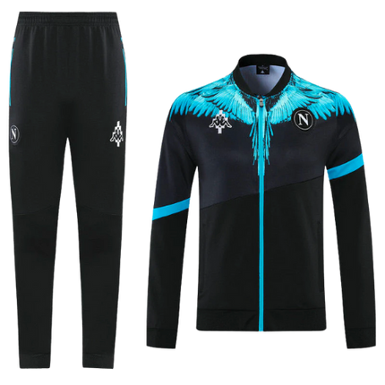 KIT GIACCA + TUTA NERA NAPOLI X MARCELO BURLON LIMITED EDITION 2021/22