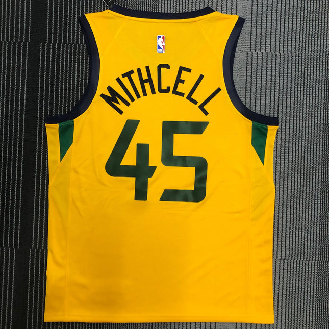 Maglia Gialla NBA Utah Jazz 2021/22