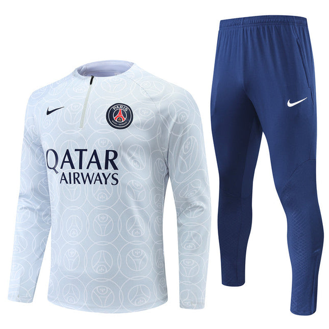 Kit Giacca Bianca + Tuta PSG 2022/23 (con Taglia Bambino)