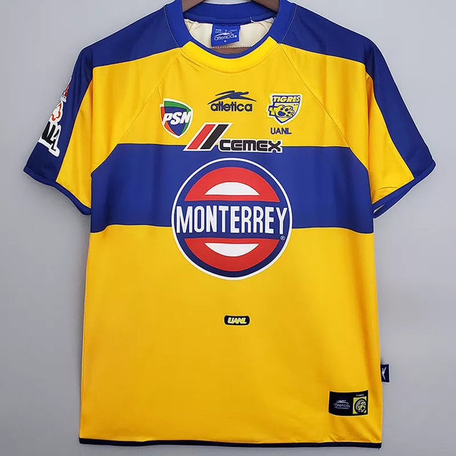 Maglia Retro Tigres UANL Home 2001/02