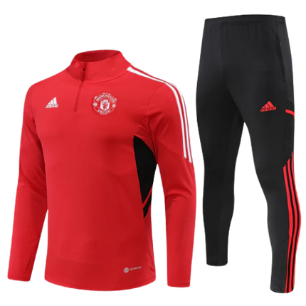 KIT GIACCA ROSSA + TUTA MANCHESTER UNITED 2022/23