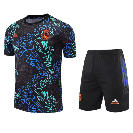 KIT MAGLIA FANTASIA ALLENAMENTO + PANTALONCINI REAL MADRID 2022/23