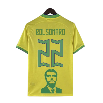 MAGLIA BRASILE HOME SPECIAL EDITION BOLSONARO 2022/23