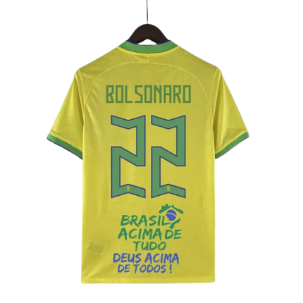 MAGLIA BRASILE HOME SPECIAL EDITION BOLSONARO 2022/23