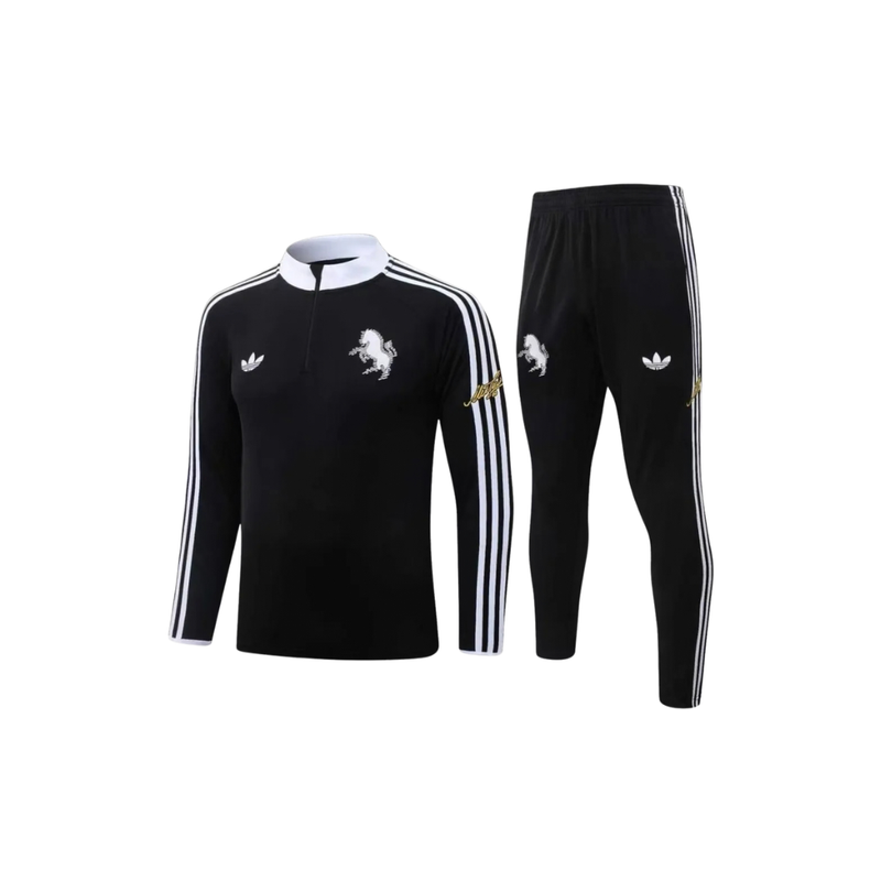 KIT TUTA JUVENTUS BAMBINO NERO 2026/27