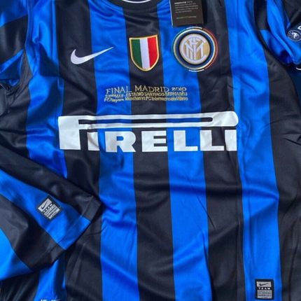 MAGLIA RETRO INTER HOME FINALE MADRID 2009/10