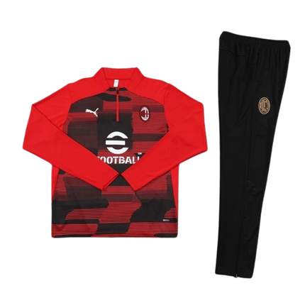 KIT GIACCA A ZIP + TUTA MILAN 2024/25