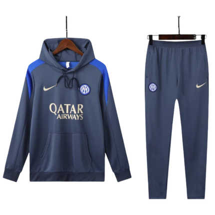 KIT TUTA CON CAPPUCCIO INTER 2024/25