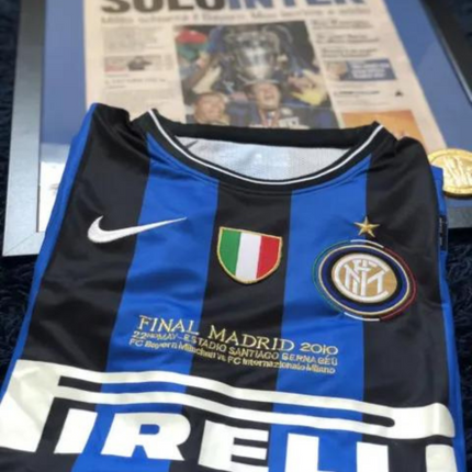 MAGLIA RETRO INTER HOME FINALE MADRID 2009/10