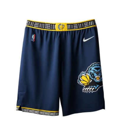 Pantaloncini NBA Memphis Grizzlies Blu 2021/22