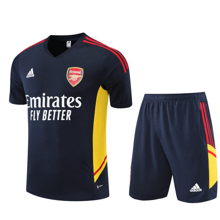 Kit Maglia Blu + Pantaloncini Arsenal 2022/23