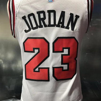 Maglia Bianca NBA Bambino Chicago Bulls